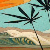 Palm Life Fine Art Print 9x12 by Abel Arts