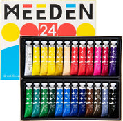 Gouache Paint Set - Non-Toxic 24 x 12ml/0.4oz