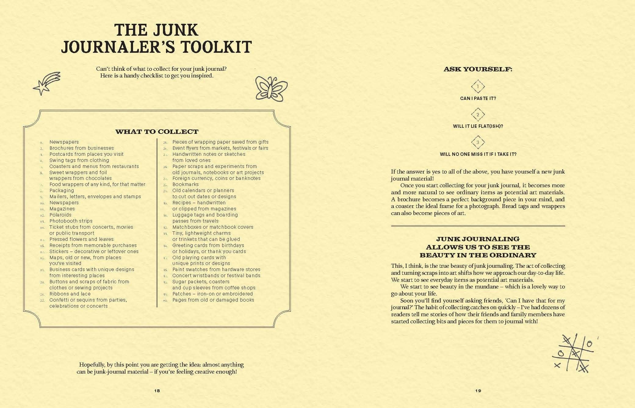 A Year of Junk Journaling