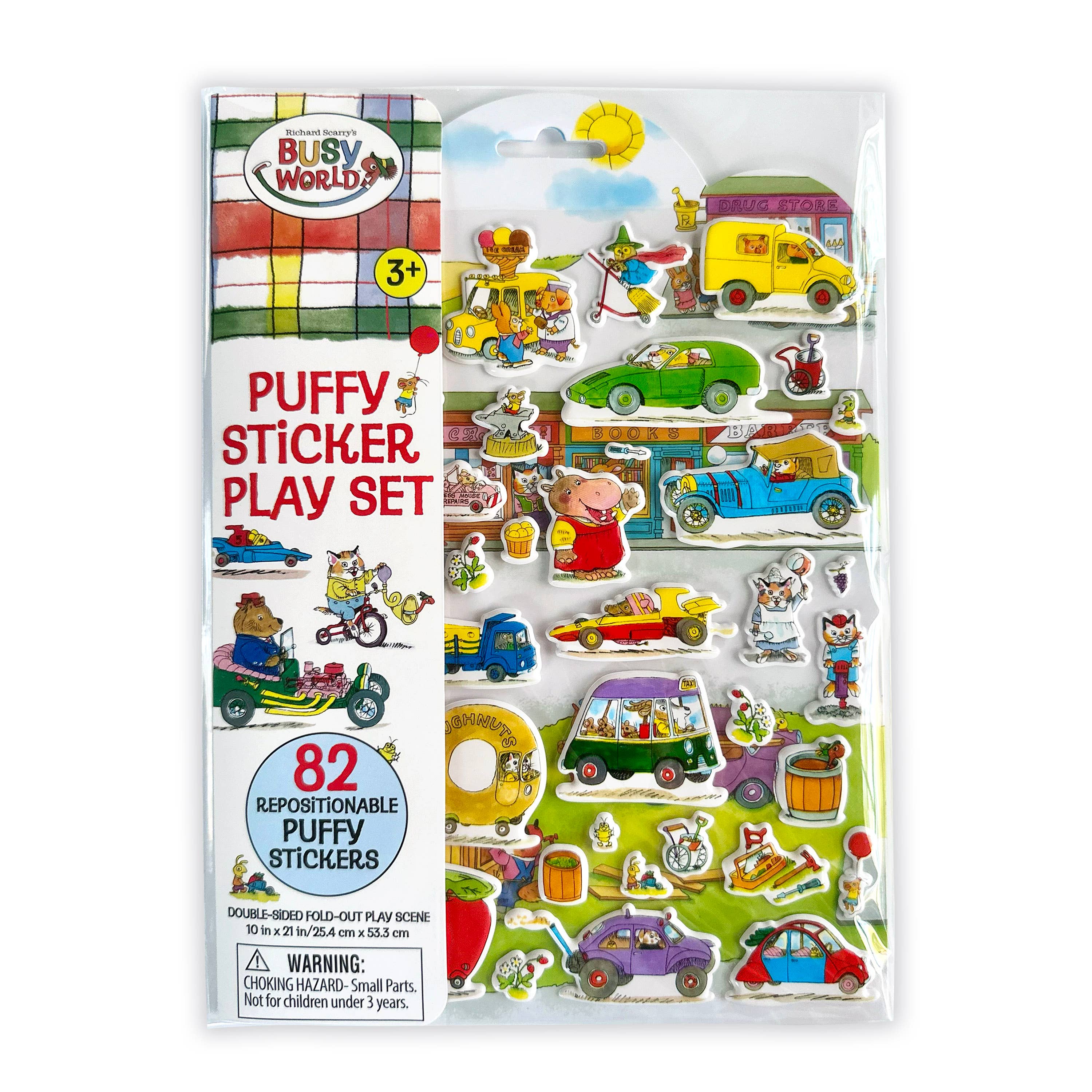 Richard Scarry's Busy World® Puffy Sticker Play Set