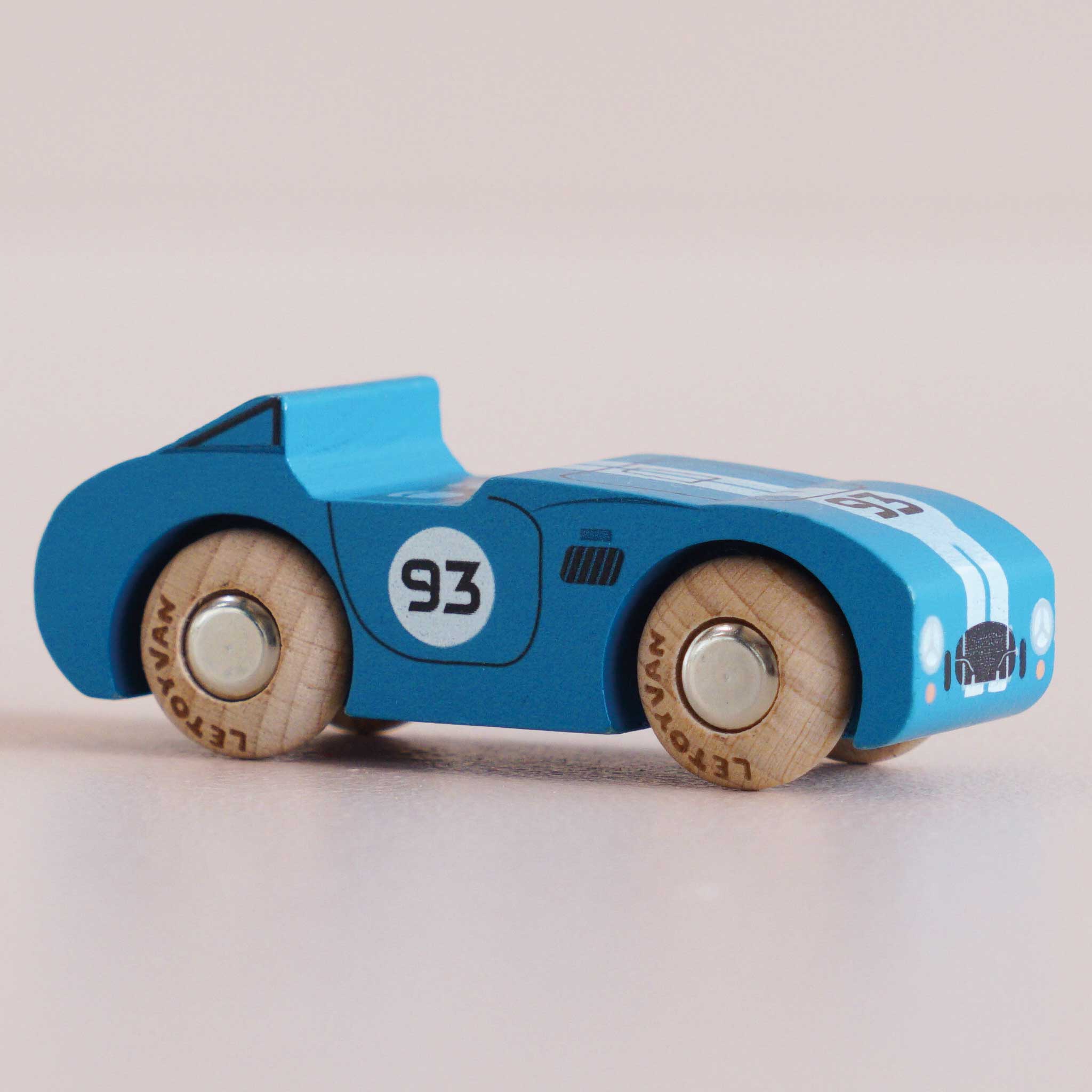 GT30 Coby No. 5 Wooden Toy Race Car