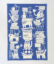 Kitchen Cats Cotton Tea Towel
