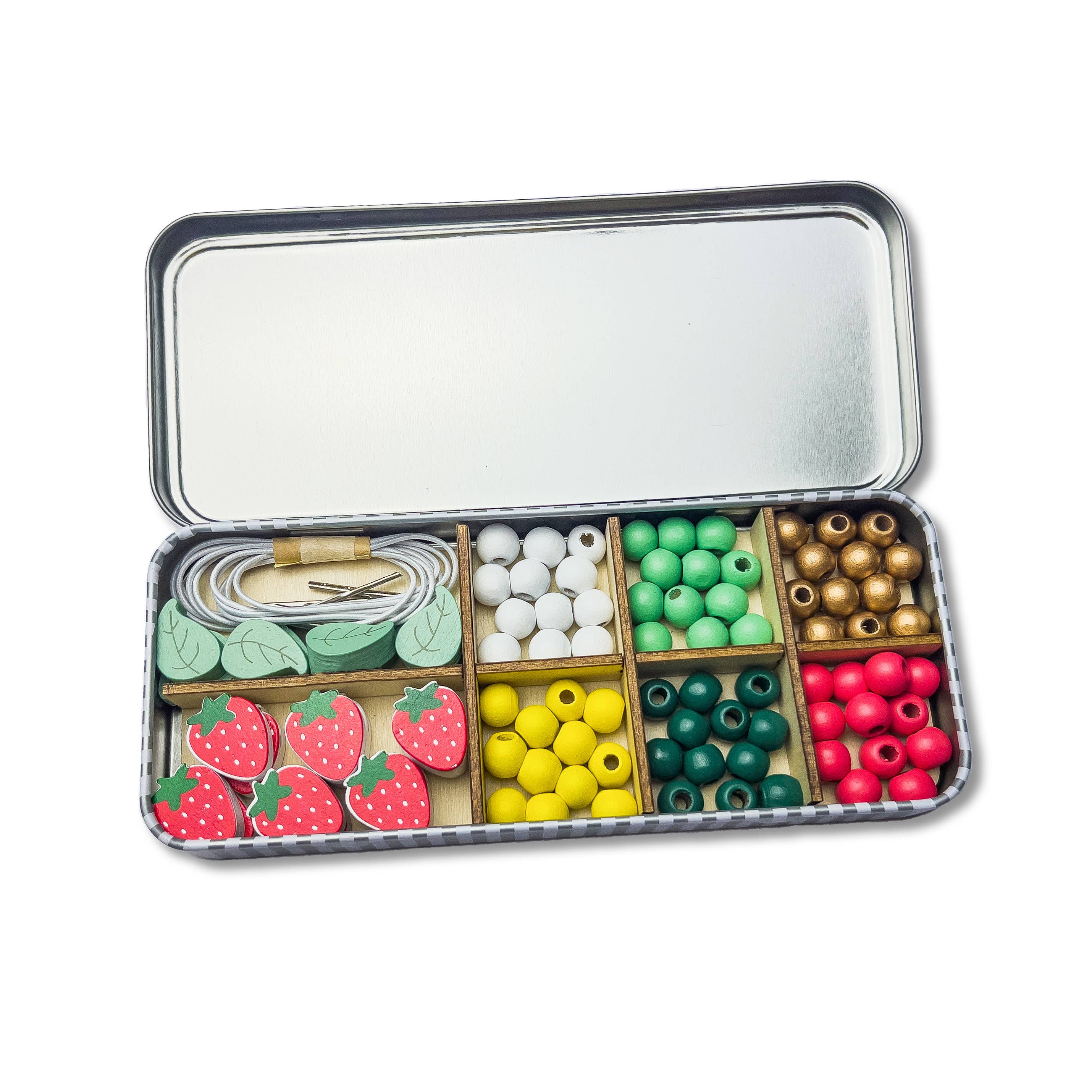 Strawberry Bracelet Bead Kit - 5 Bracelets