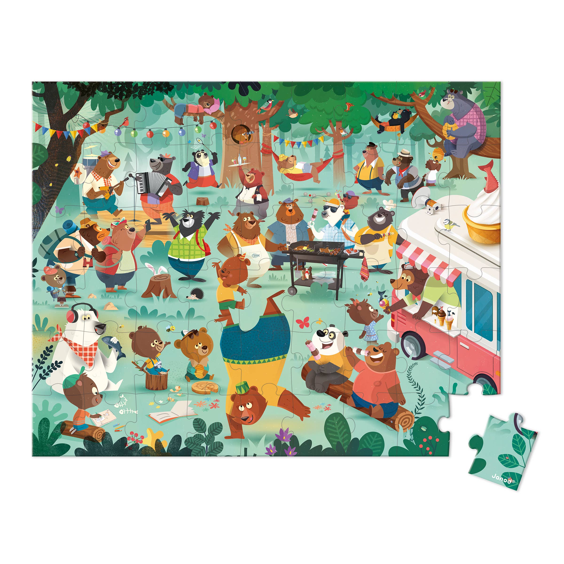 Family Bears Puzzle - 54 Pcs