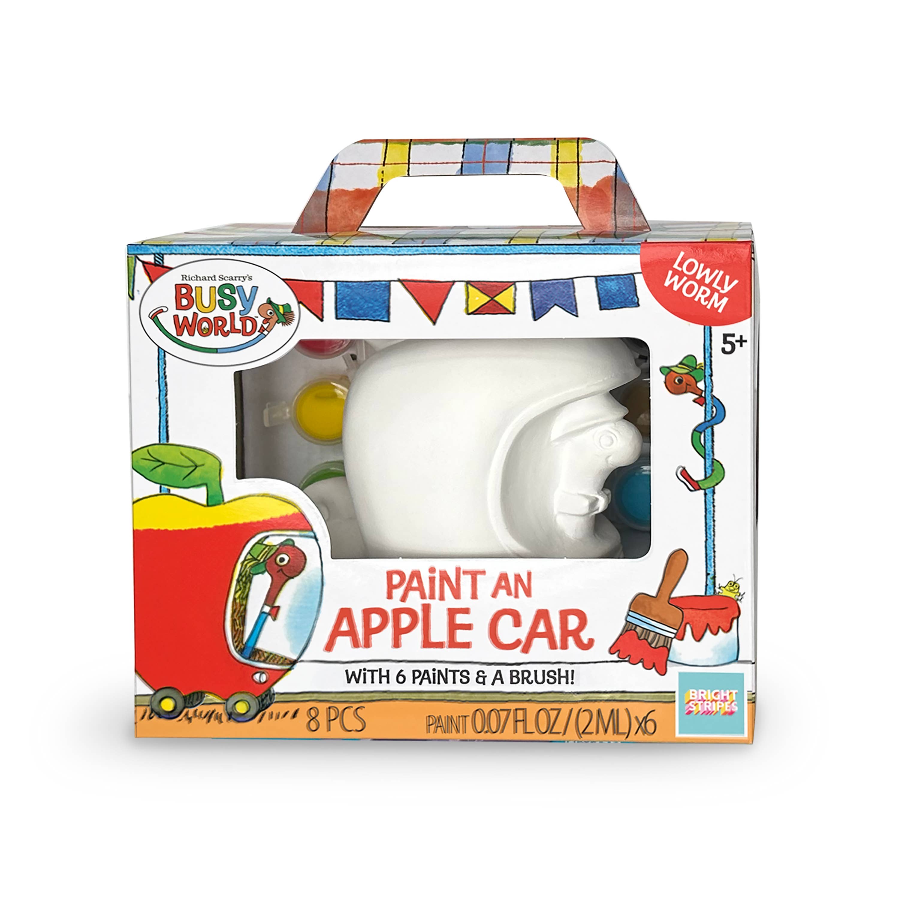 Apple Car: Richard Scarry's Busy World® Paint A Racer