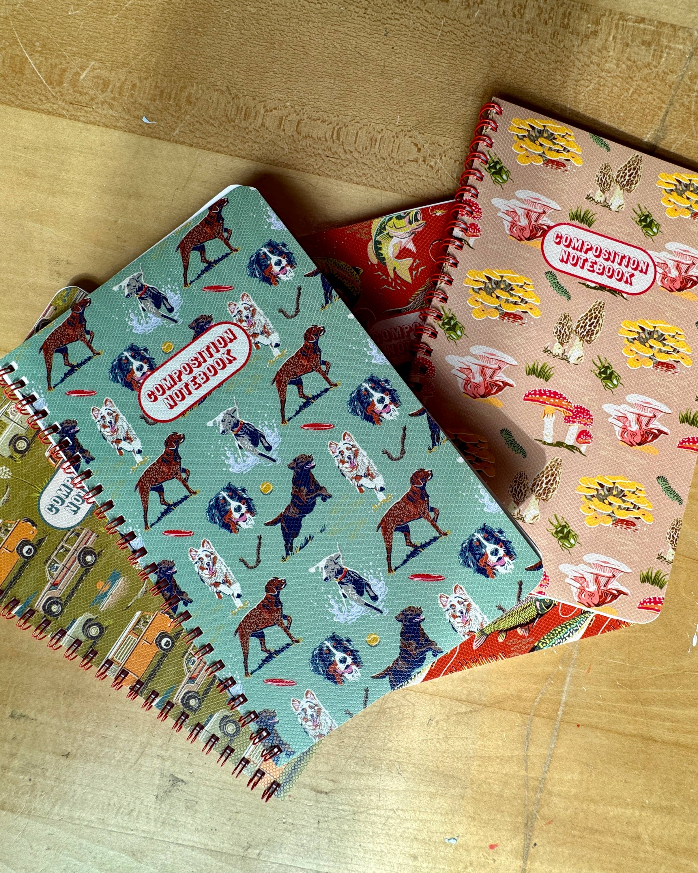 Dog Pattern Notebook