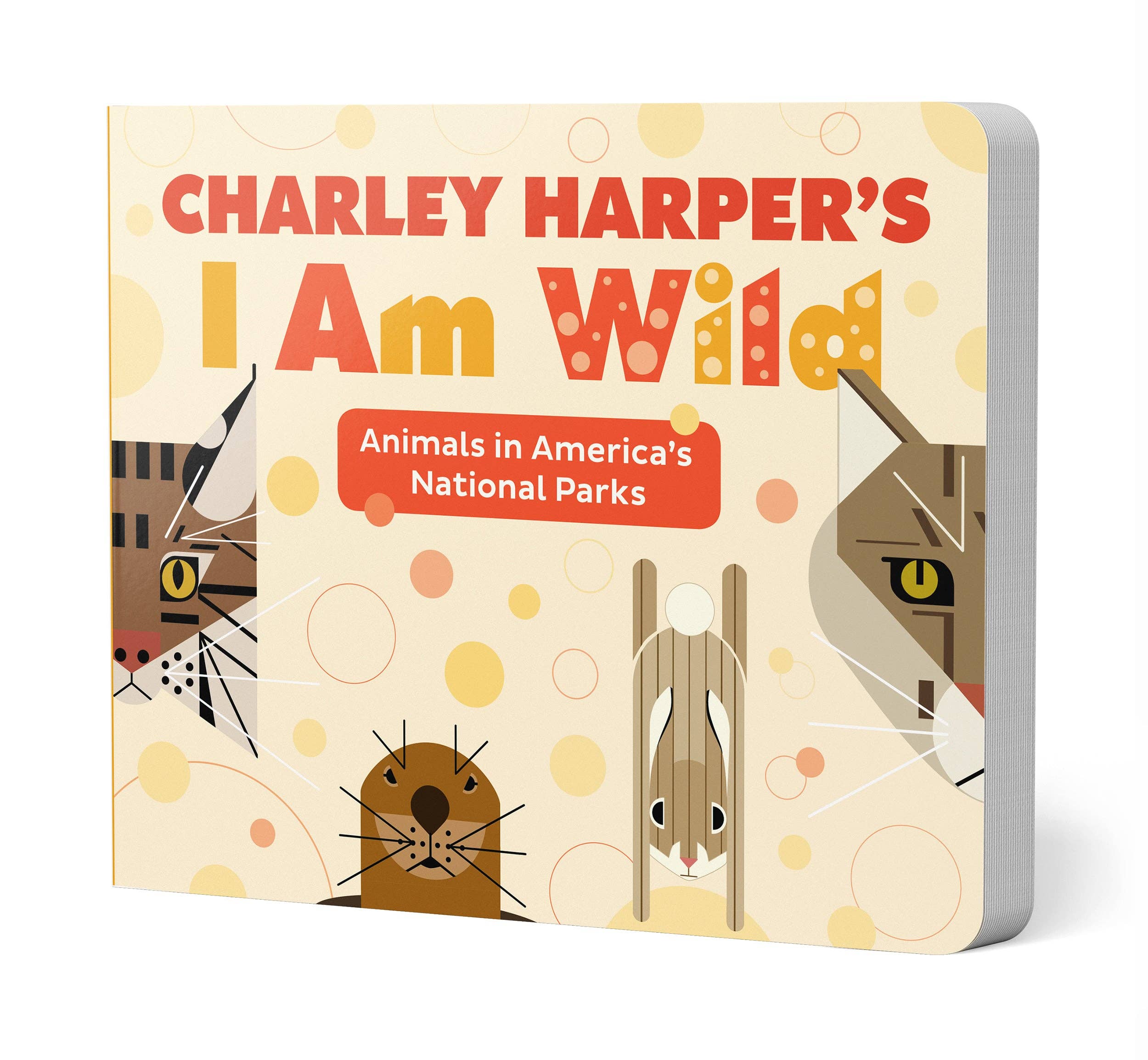 Animals in America's National Parks: Charley Harper’s I Am Wild Board Book