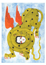 The Kiss - A3 poster Lou Benesch