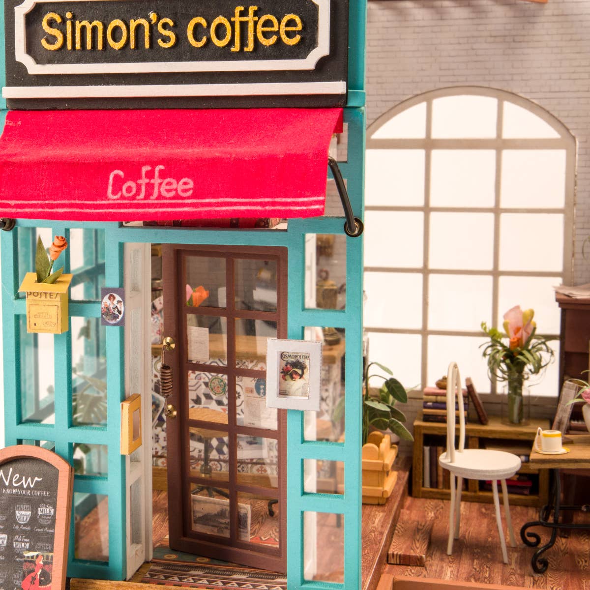 Simon's Coffee: DIY Miniature House Kit