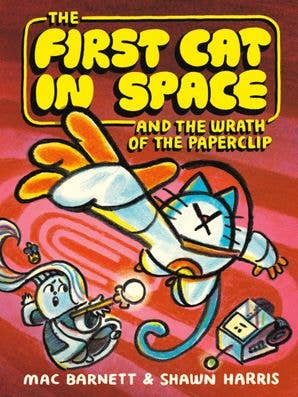 First Cat in Space and the Wrath of the Paperclip, Book 3 | Graphic Novel