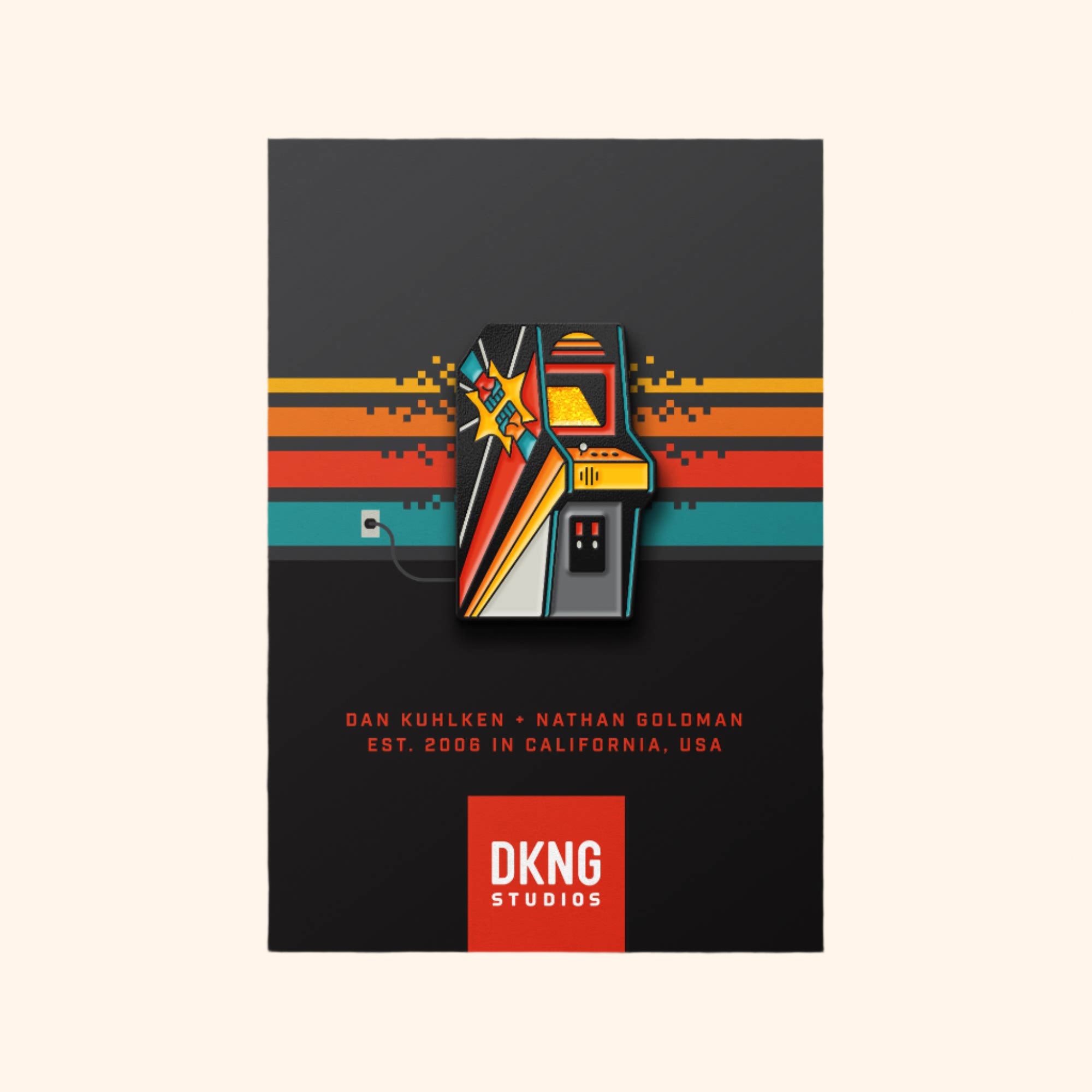 Arcade: Fight - Soft Enamel Pin