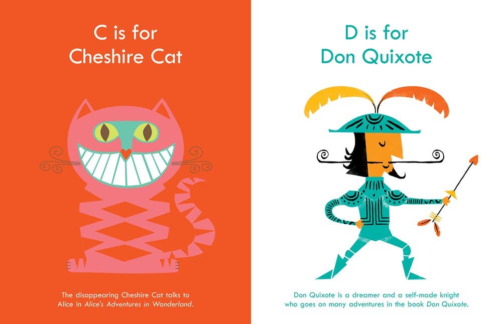 Classic Lit A to Z: A BabyLit Alphabet Primer