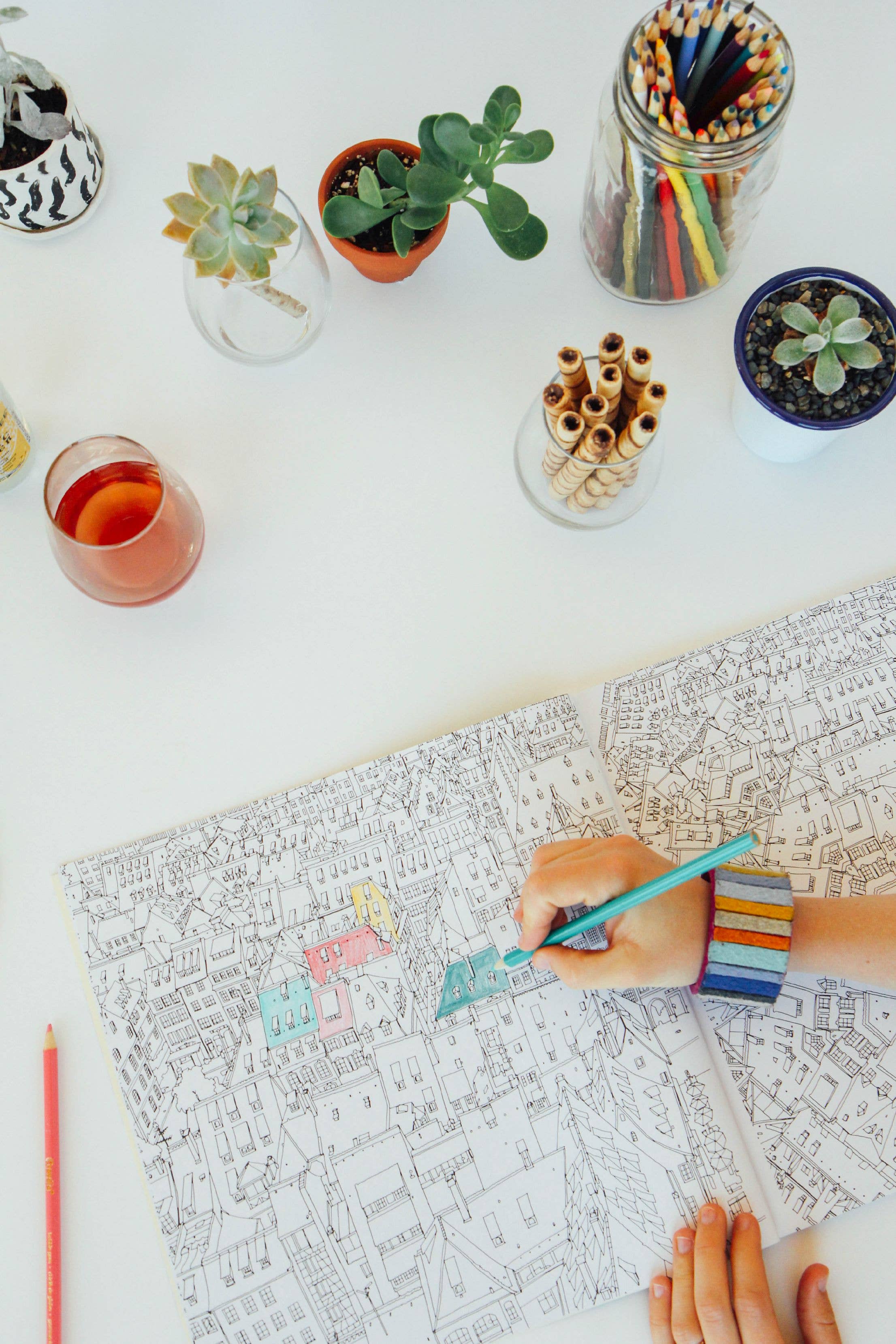 Fantastic Cities | Coloring Book