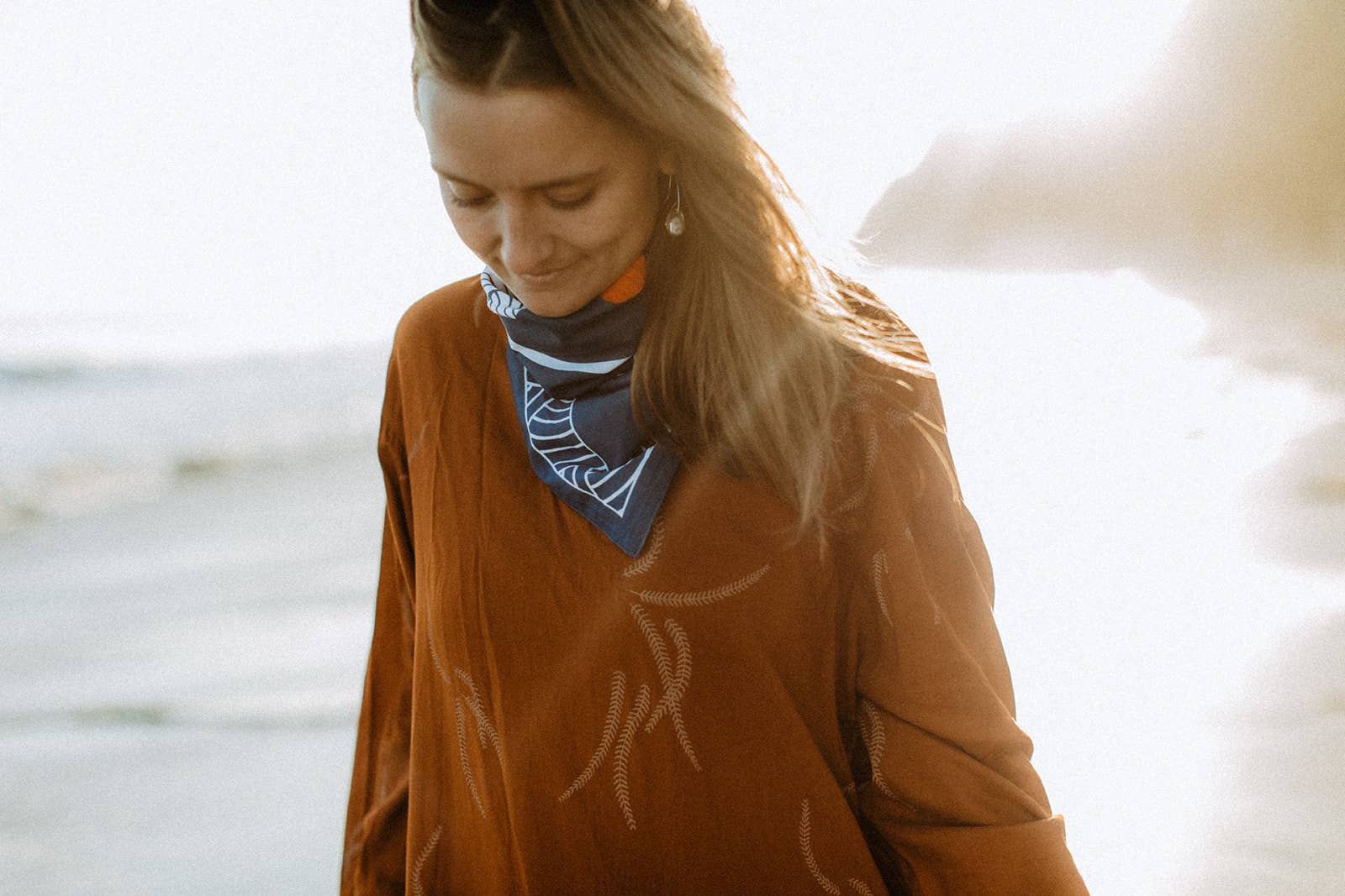 "Breaking Waves" Bandana