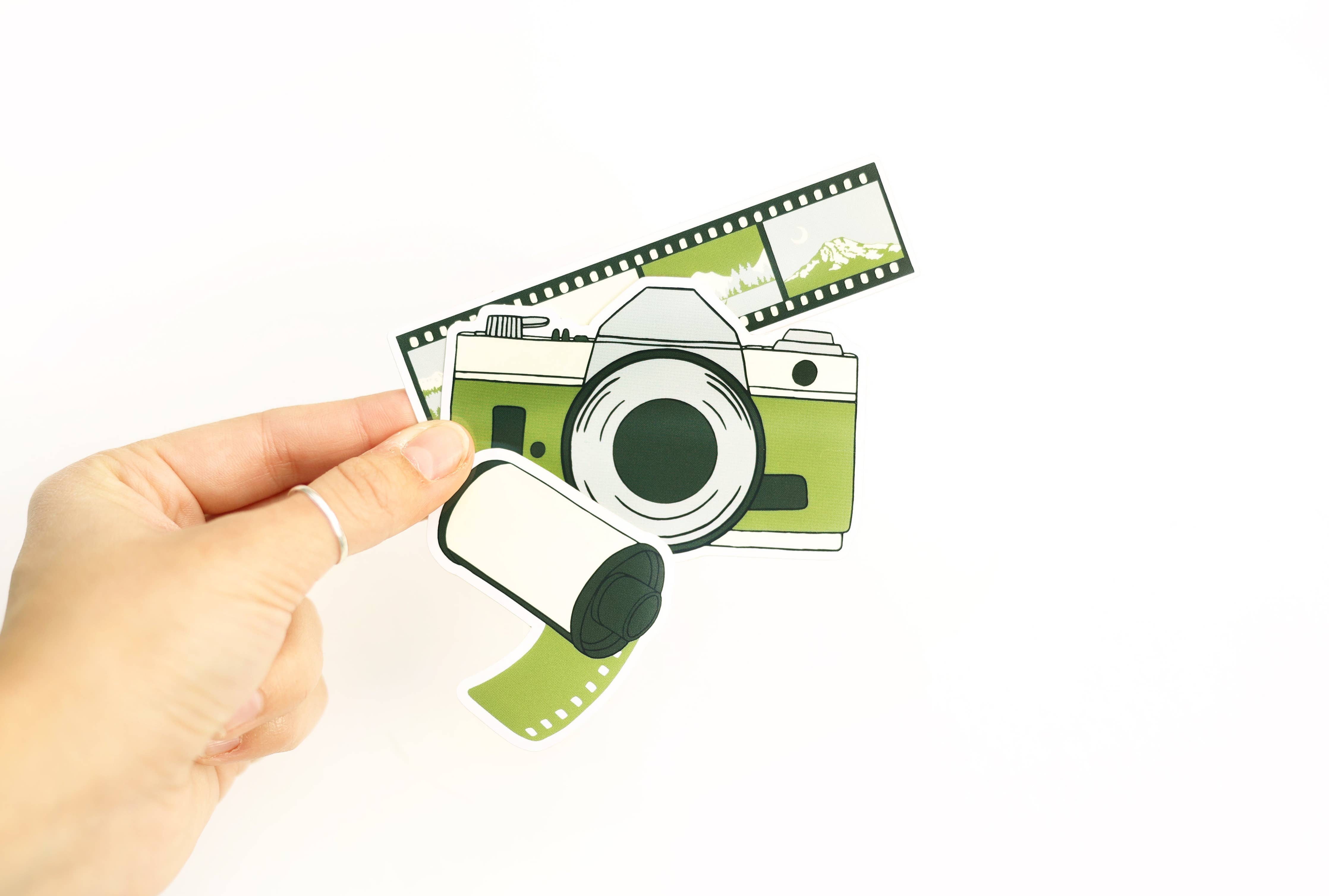 Kulana Stickers - Film Camera Sticker