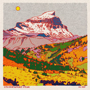 Uncompahgre Peak Art Print 12"x12"
