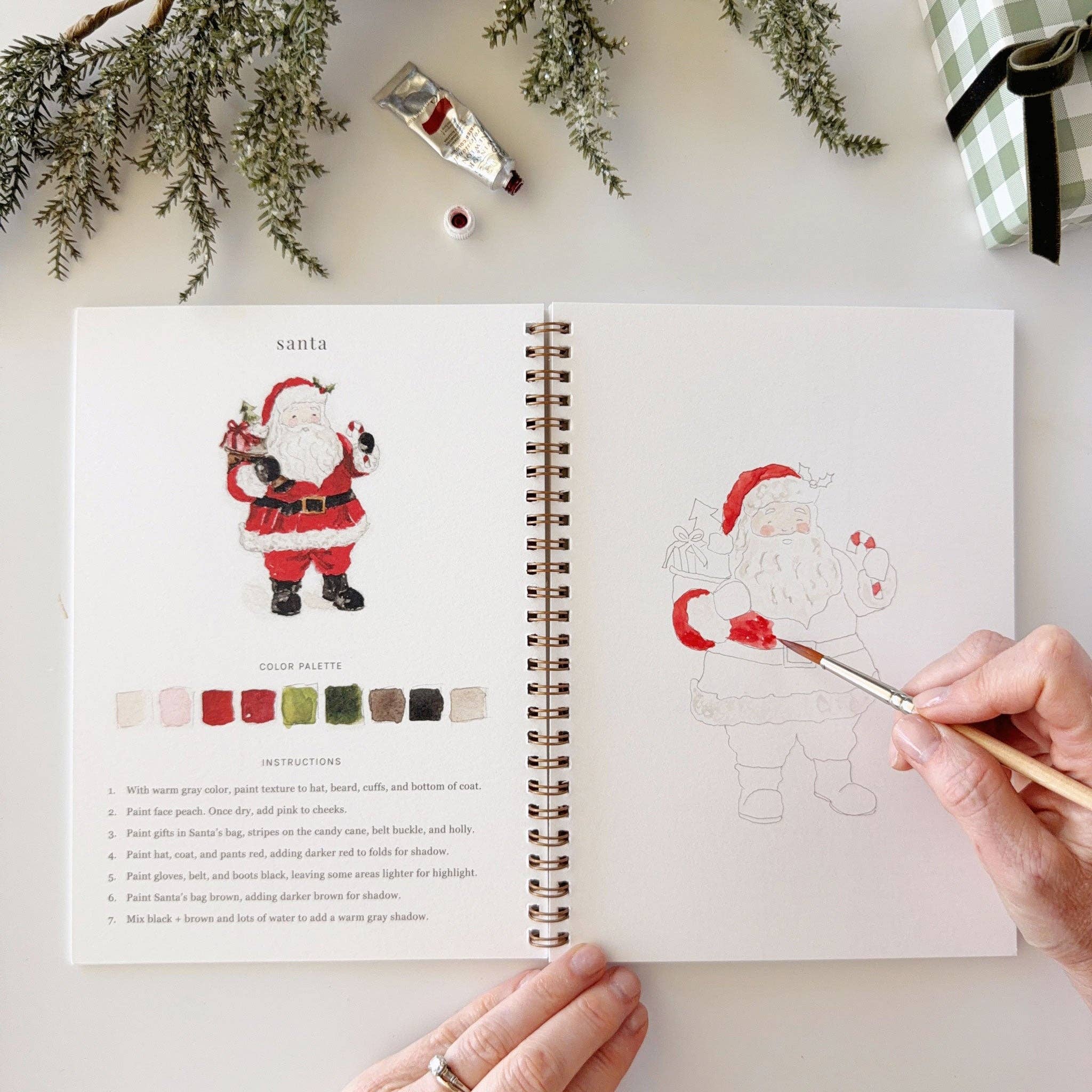 Classic Christmas | Watercolor Workbook