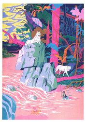 Princess Mononoke A3 Art Poster - Simon Roussin