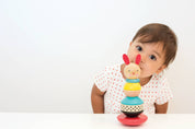 Modern Bunny Wooden Rabbit Stacking Toy
