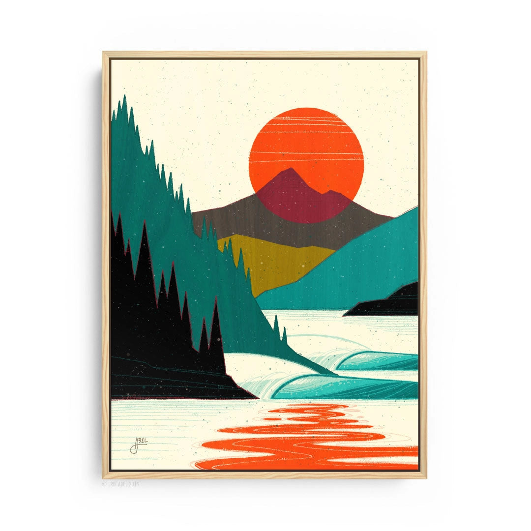 Northern Sol Fine Art Print by Abel Arts