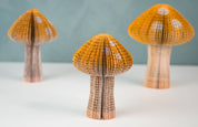 Paper Mushroom - Mustard Yellow