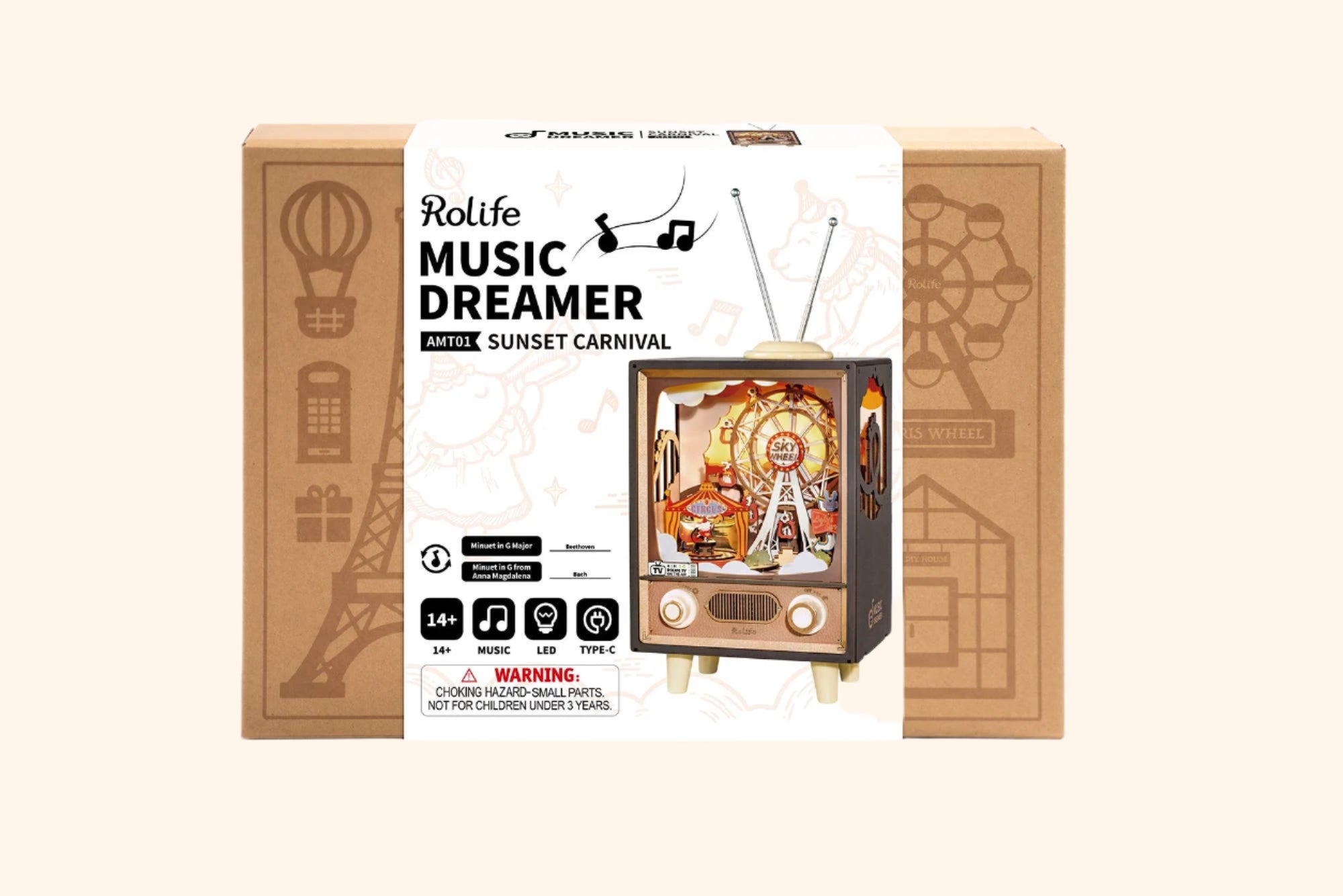 Sunset Carnival: DIY Mechanical Music Box