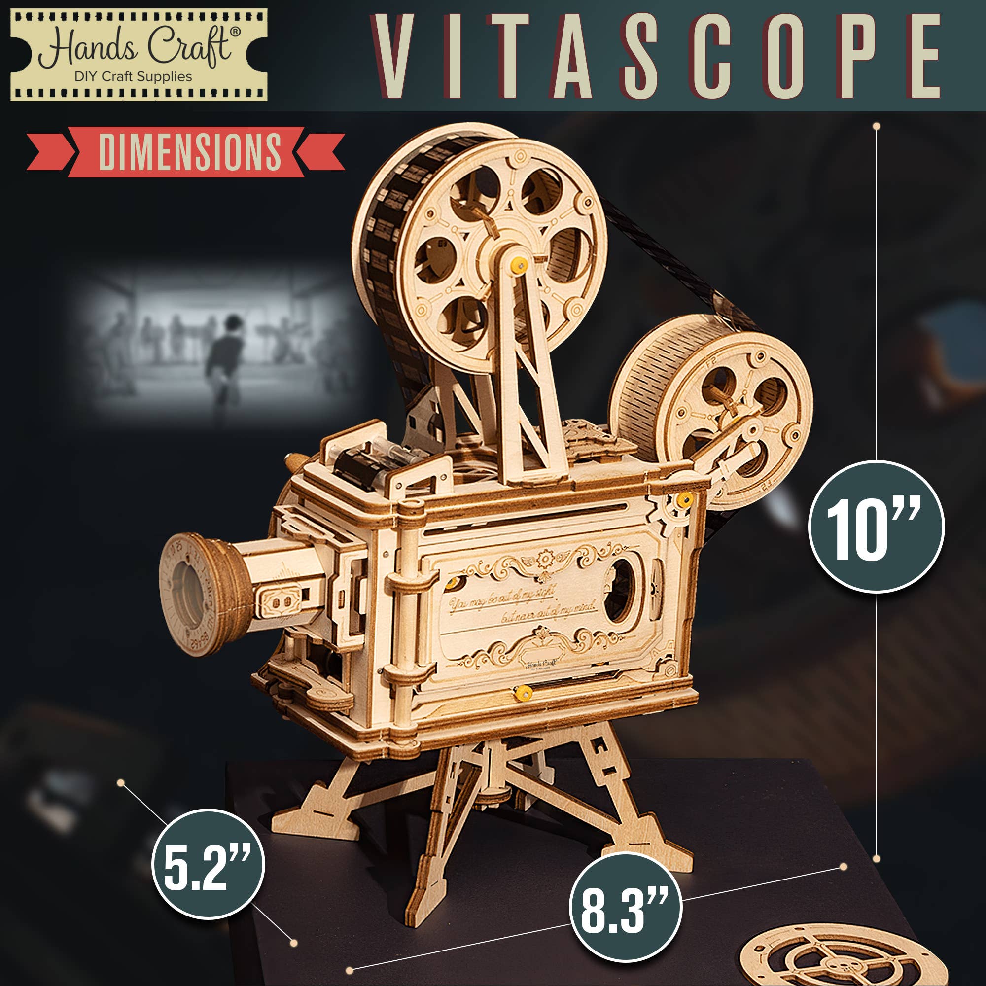 Vitascope: DIY Wooden Puzzle