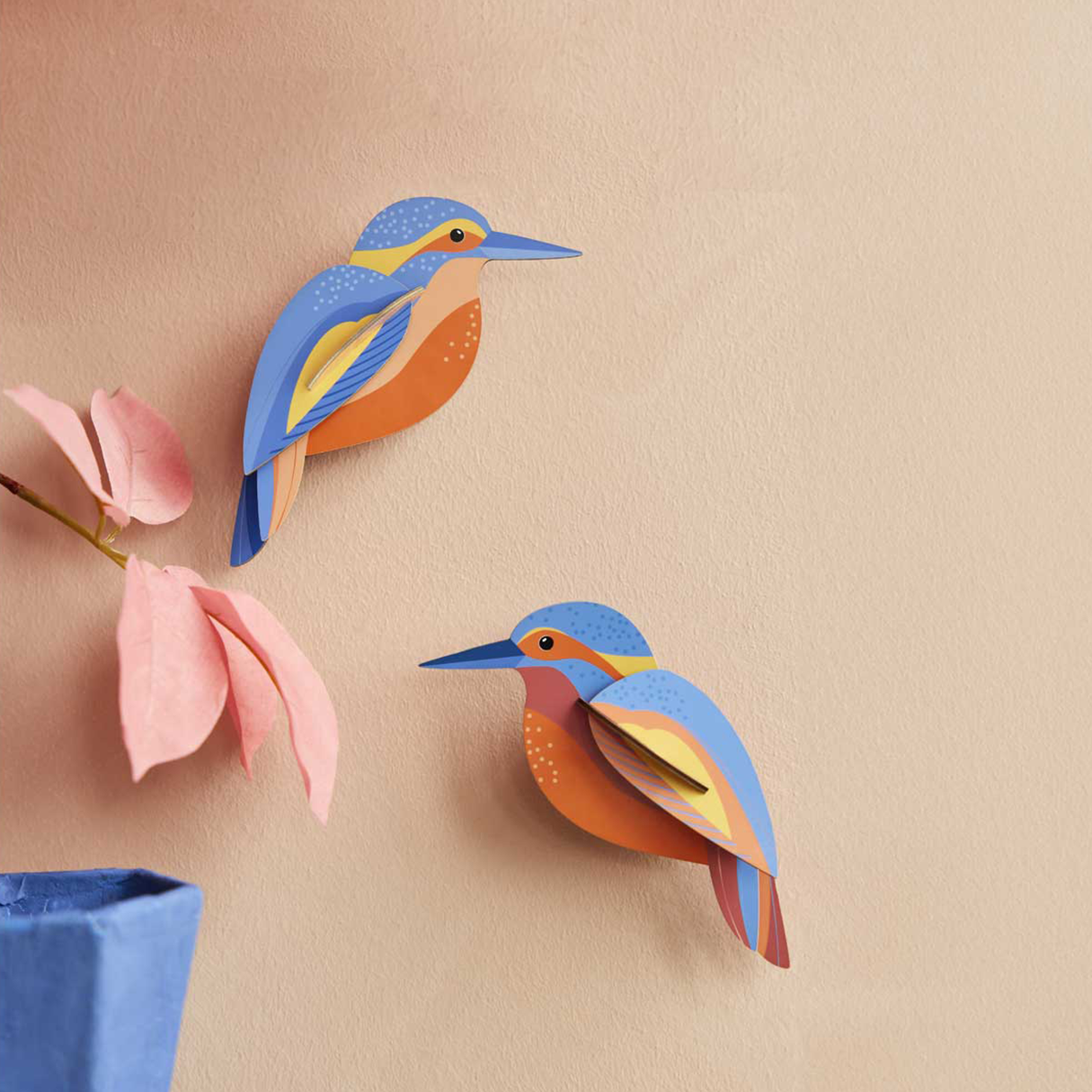 Kingfishers 3D DIY Wall Art Kit