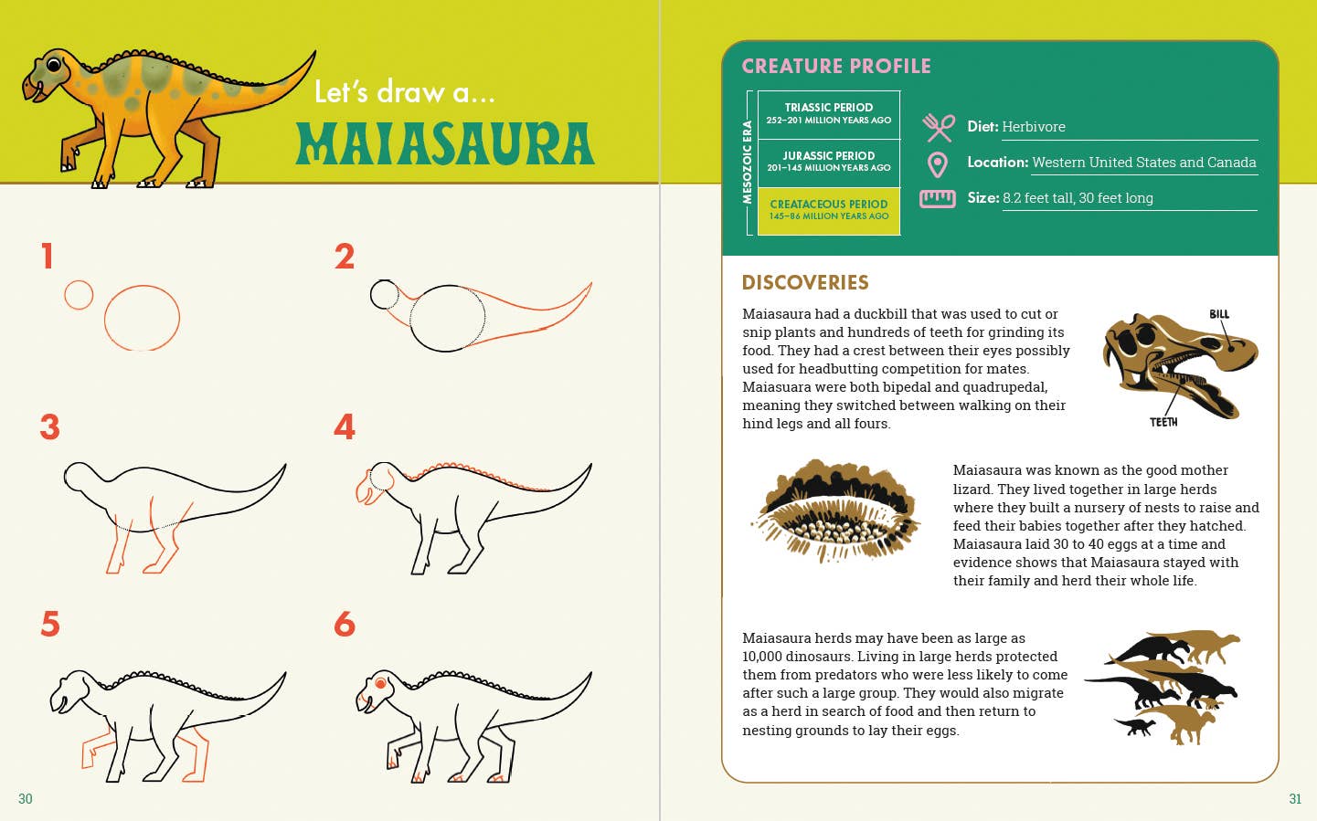 The Dinosaur Explorer's Drawing Guide For Kids