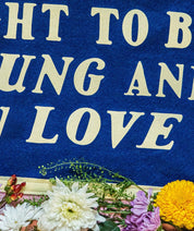 What A Night To Be Young and In Love | Camp Flag