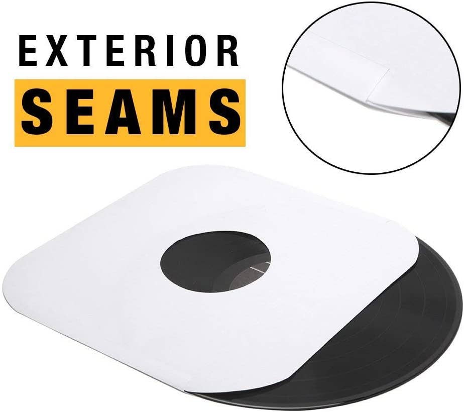 Vinyl Record Sleeves Bundle - 50x Outers + 50x Inners