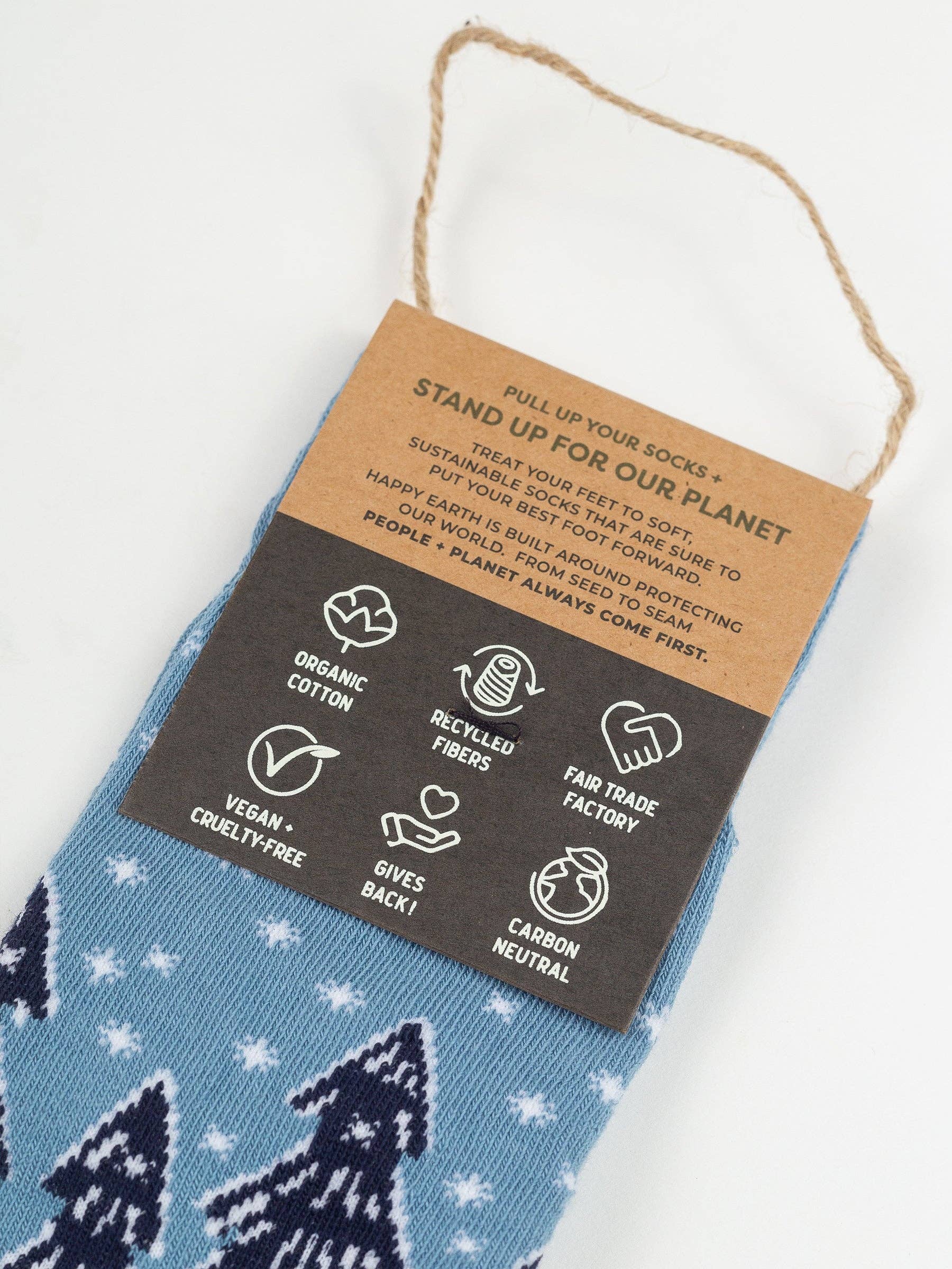 Forest Flurries Socks - One Size Fits All