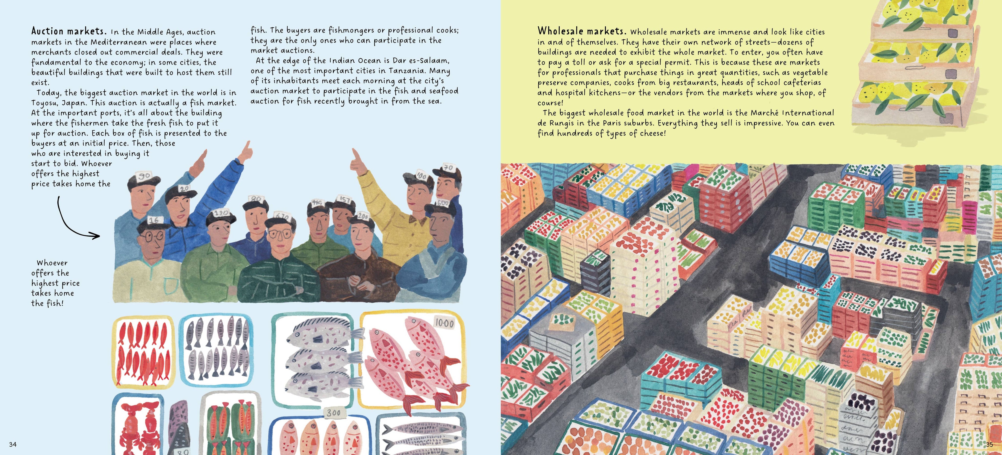 Markets: A World to Discover (Children's Book)
