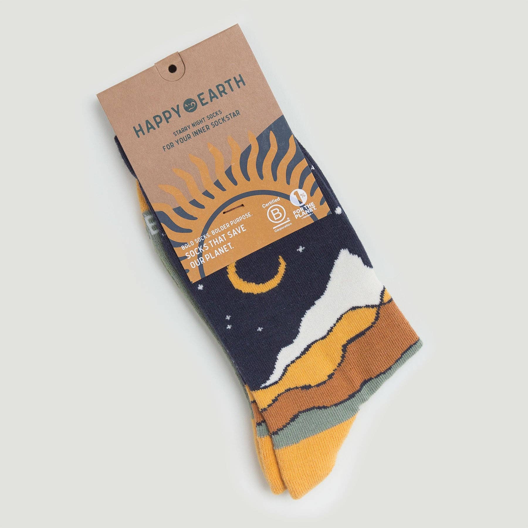 Starry Night Organic Cotton Socks