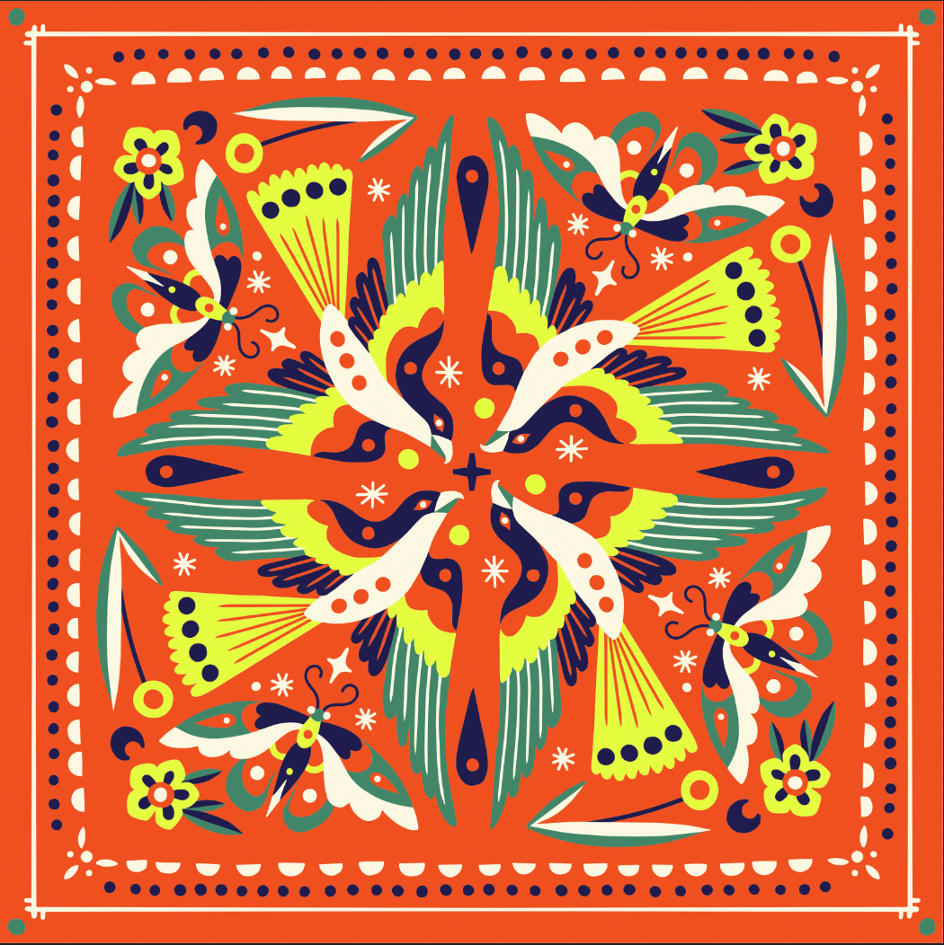 "Summer Breeze" Bandana