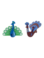 The Firebird & Peacock | DIY 3D Ornament Craft Kit