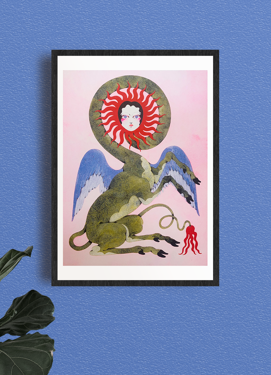 The Angel - A3 poster  Lou Benesch