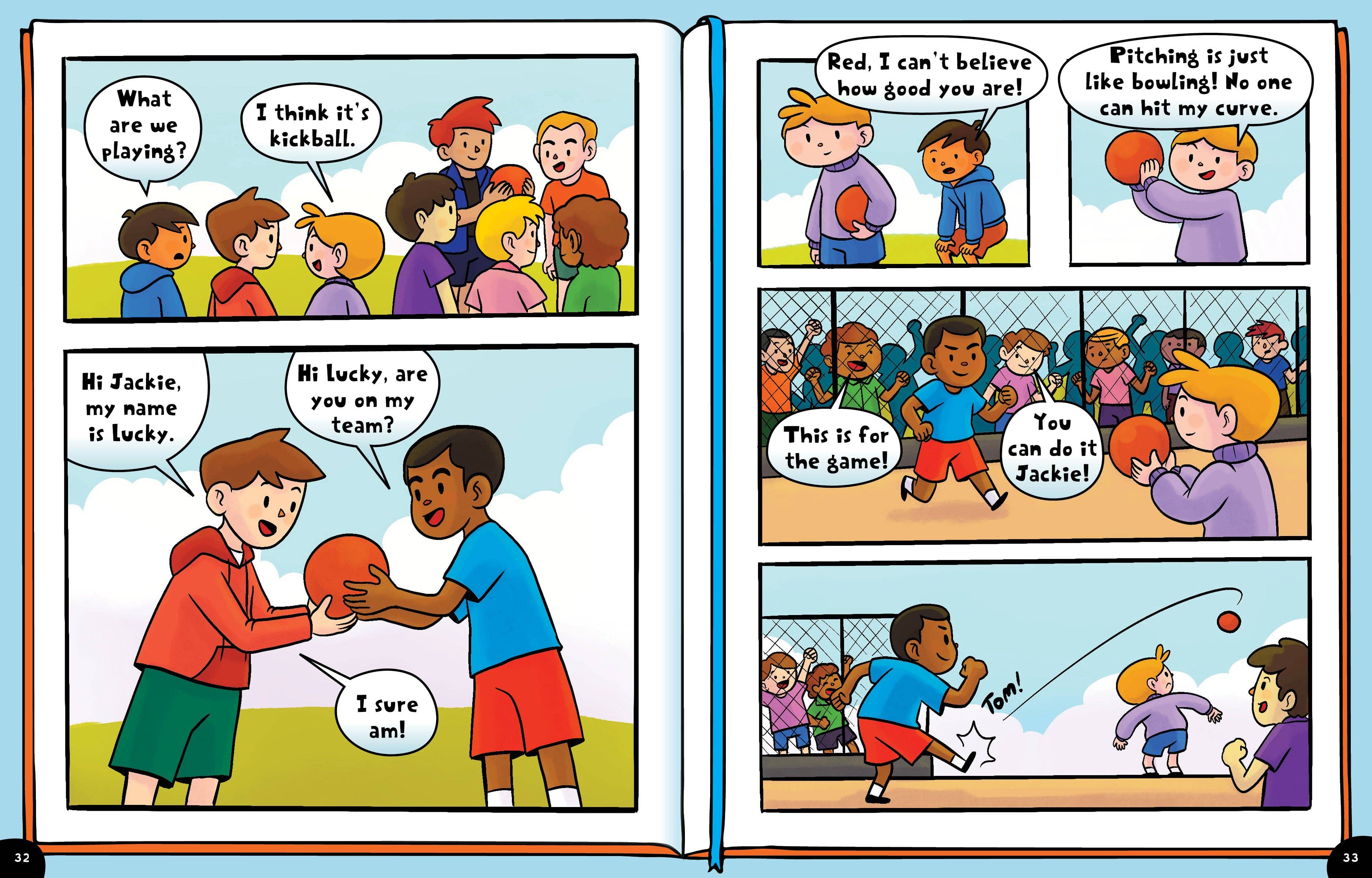 Brave Like Jackie Robinson (Children's Book Graphic Novel)