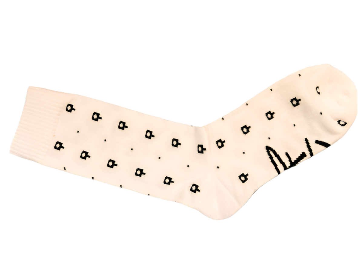 STYLE Custom Woven Fat Cap Socks