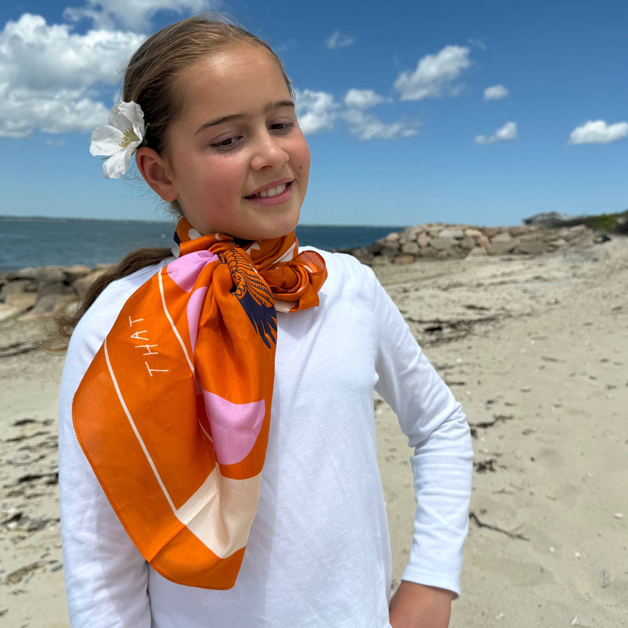 Soar & Sing Silk Habotai Scarf