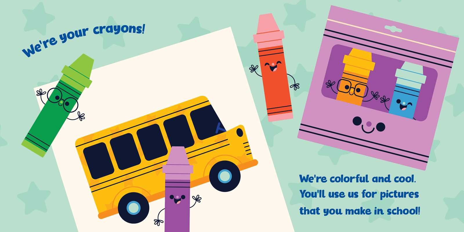 Hello, Crayons! by Hannah Eliot