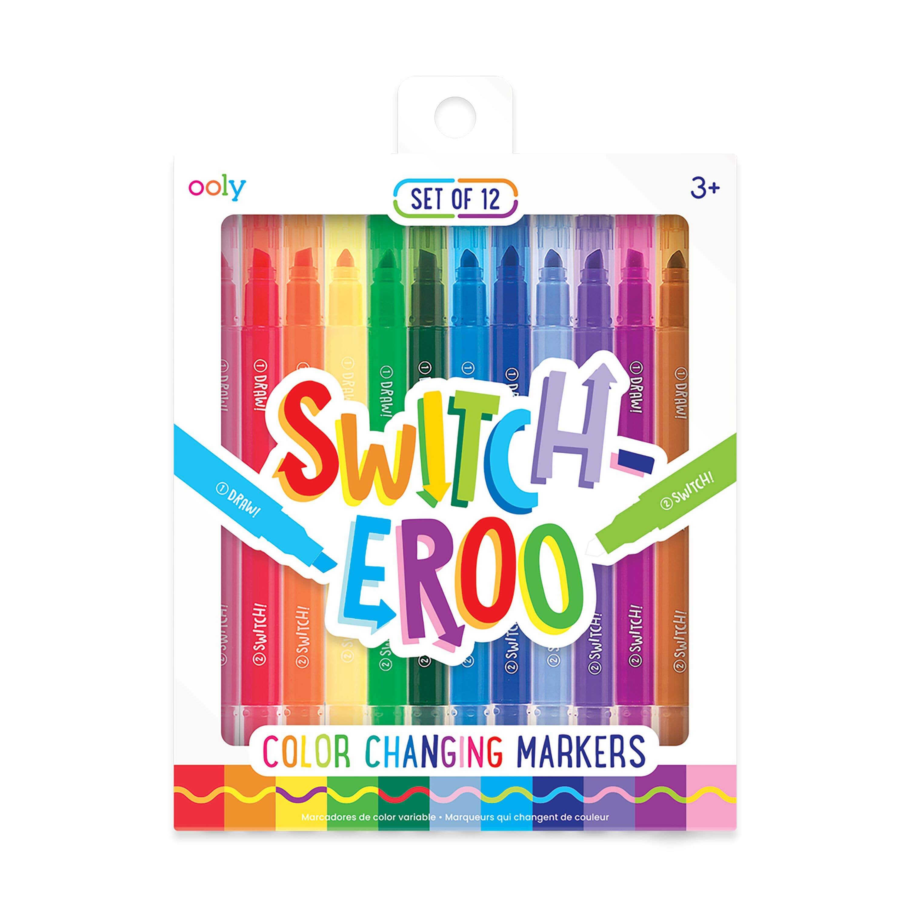 Switch-eroo! Color-Changing Markers: Set of 12
