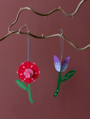 Folk Flowers | DIY 3D Ornament Craft Kit