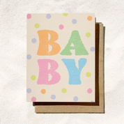 New Baby Colorful Greeting Card