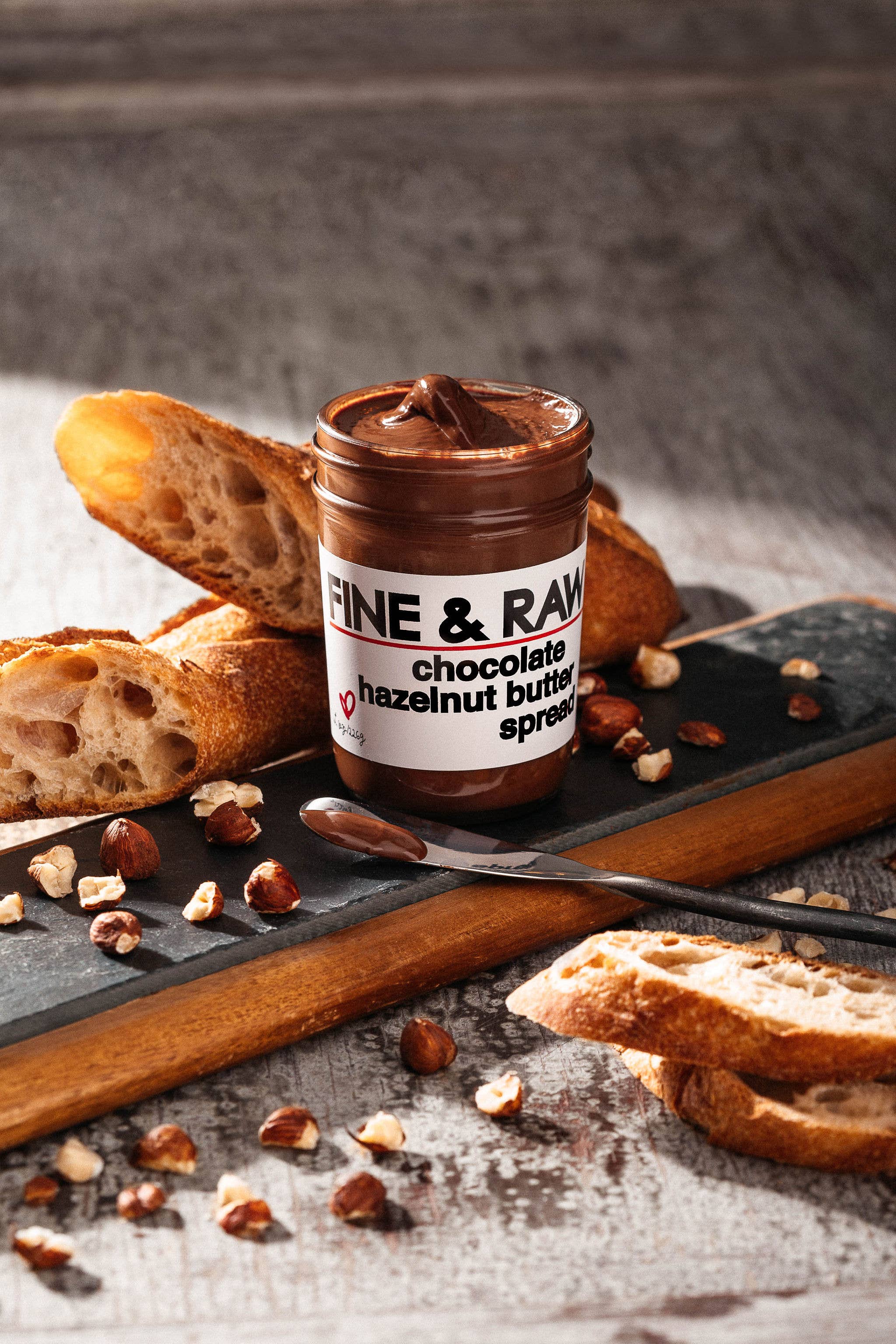 FINE & RAW - Chocolate hazelnut butter spread