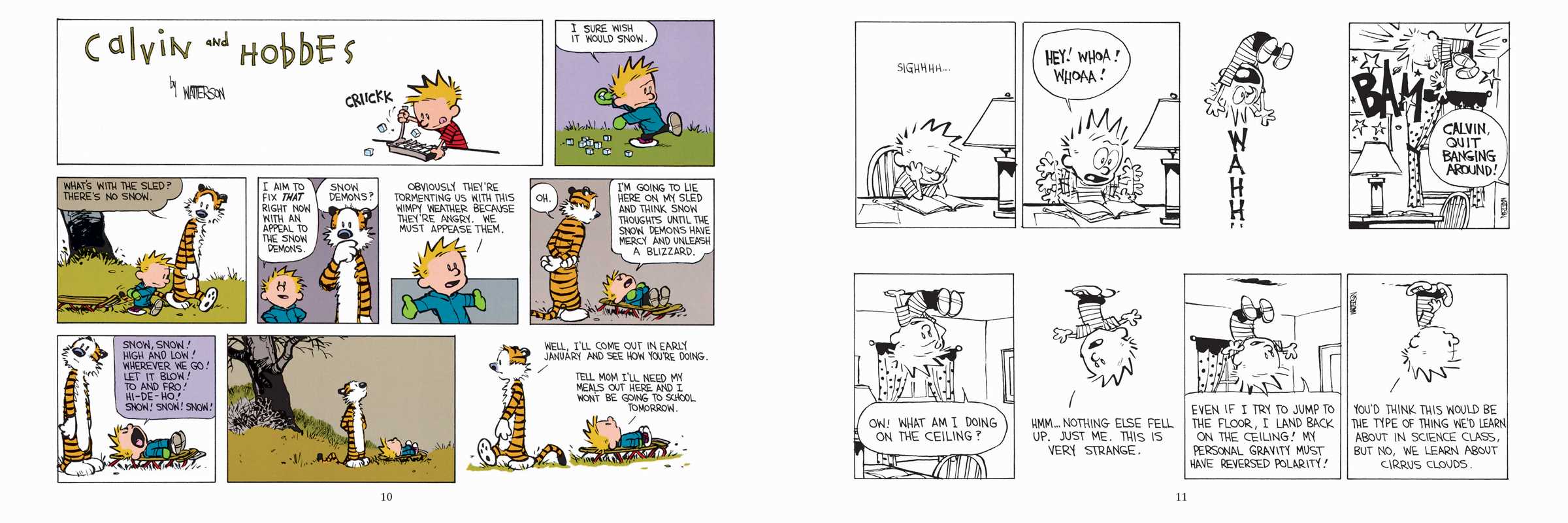Calvin and Hobbes Portable Compendium Set 4 by Bill Watterson