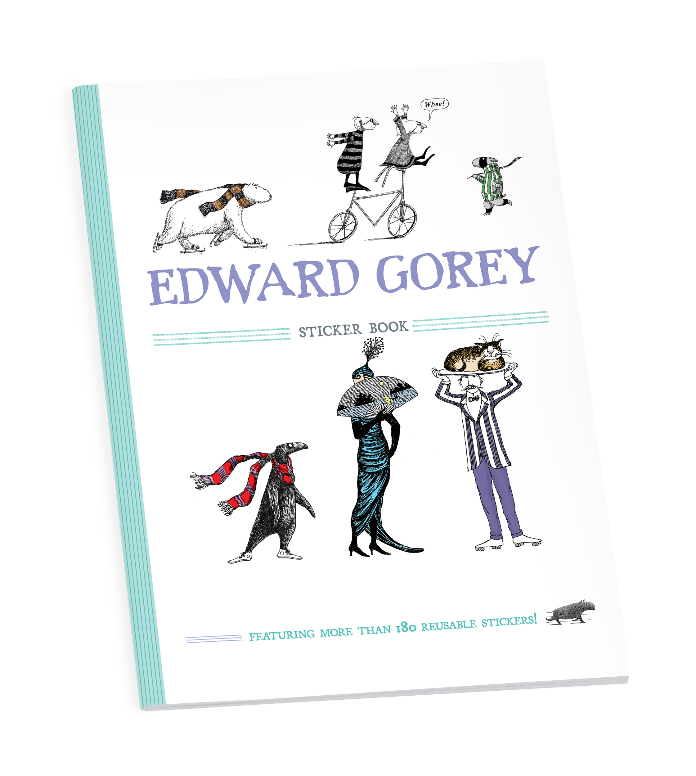 Edward Gorey Sticker Book