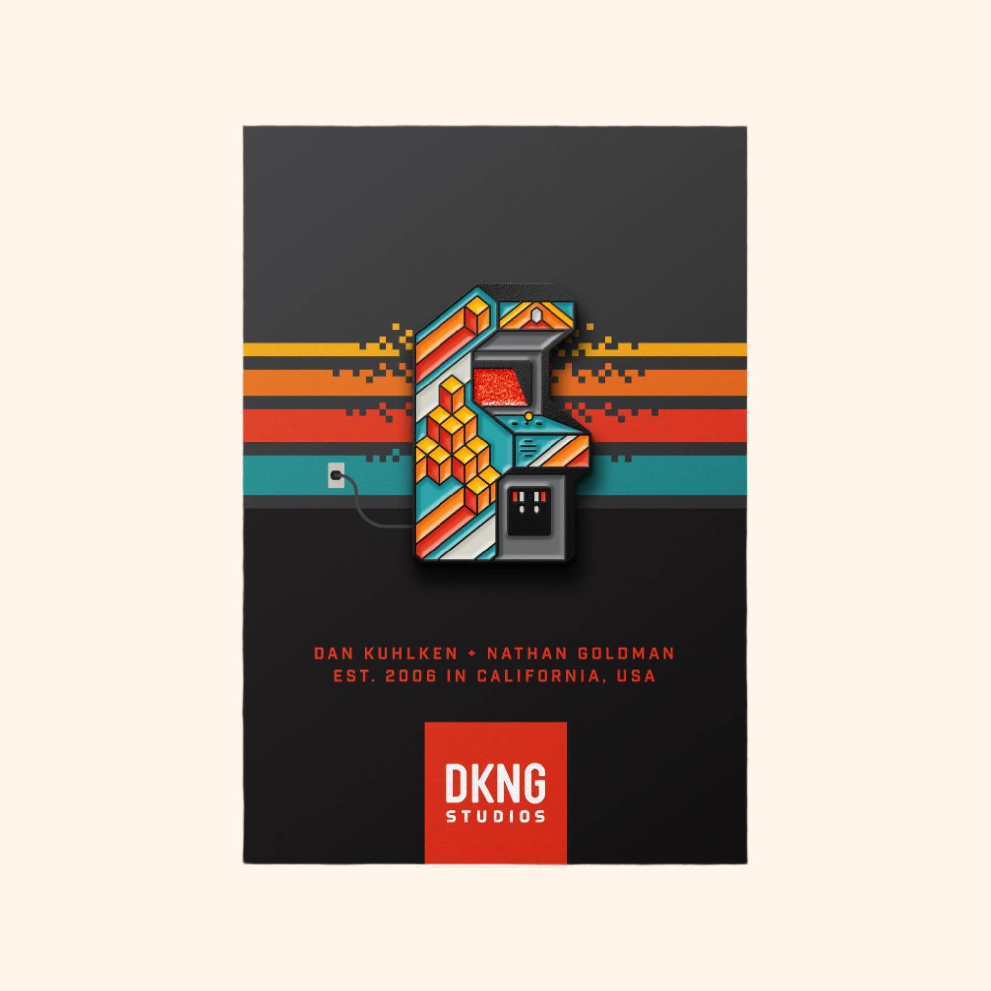 Arcade: Build Soft Enamel Pin