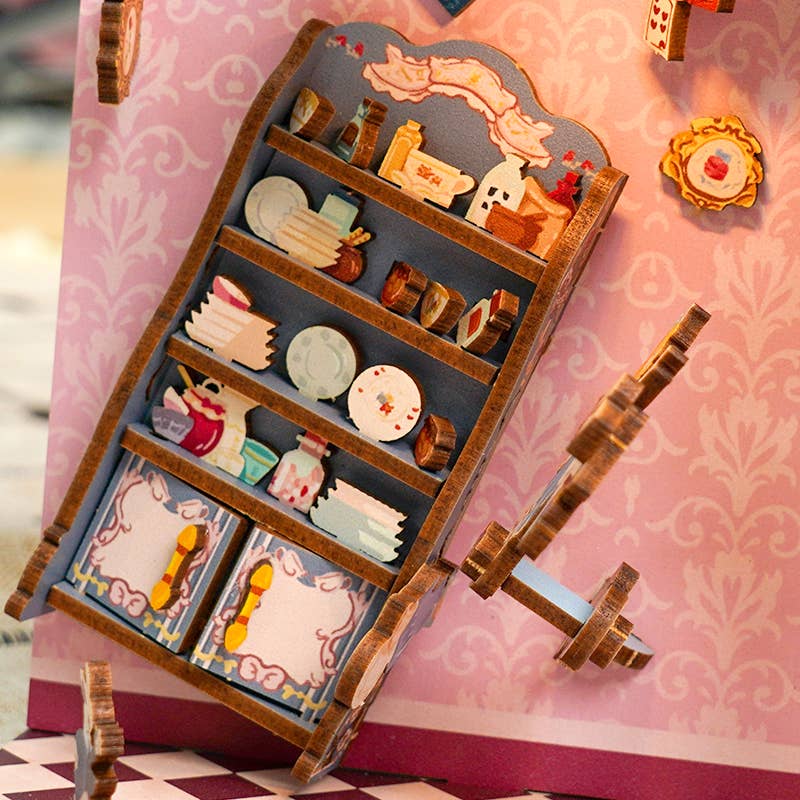 Alice's Adventure: DIY Miniature House Book Nook Kit