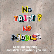 The Graffiti Alphabet Sticker Book